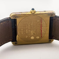 Cartier - must de cartier tank vermeil - unisex