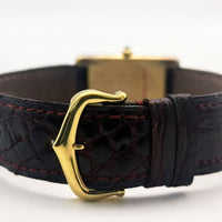 Cartier - must de cartier tank vermeil - unisex