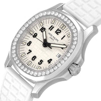 Patek philippe aquanaut acier cadran blanc