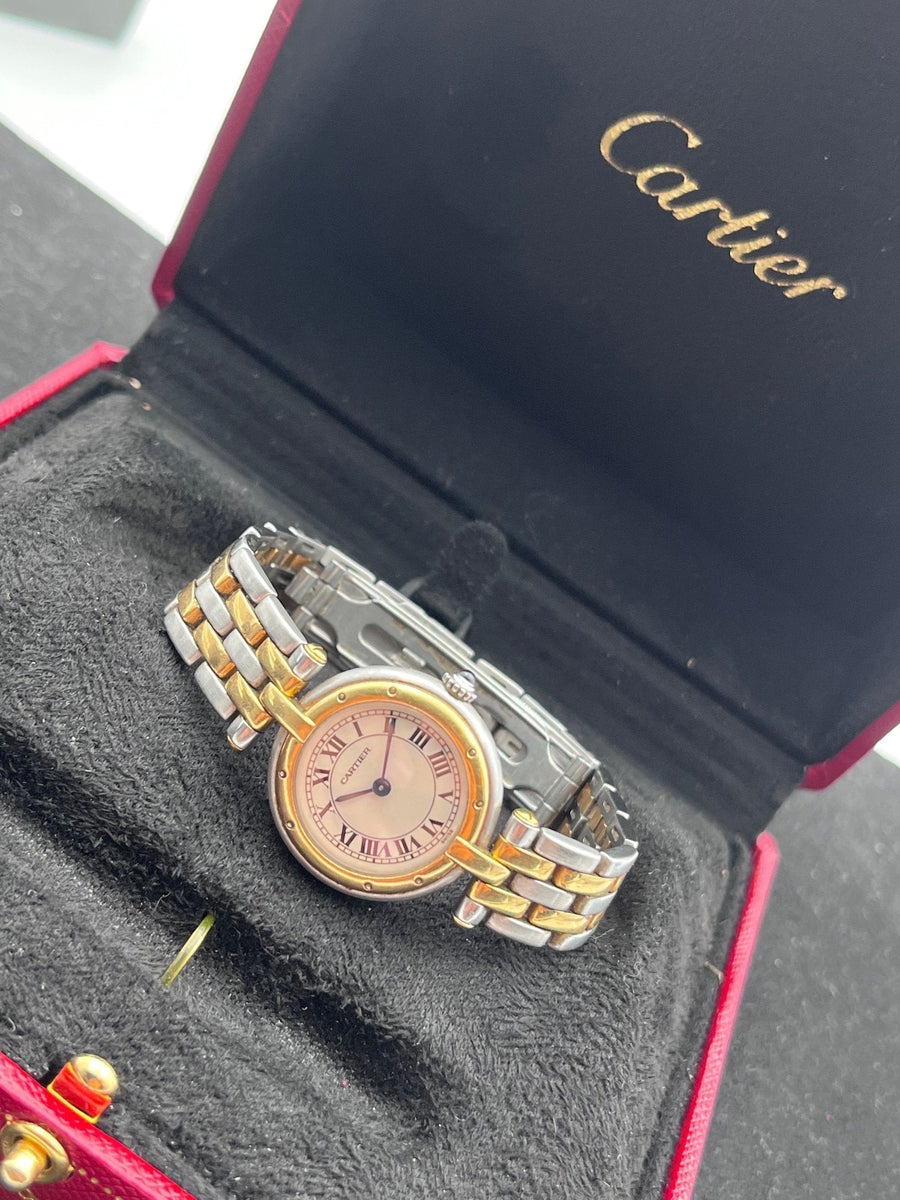 Cartier - panthere vendome 2 rangées or - femme