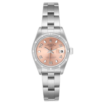 Rolex date saumon