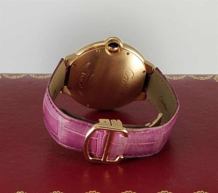 Cartier - ballon bleu- rose gold - homme