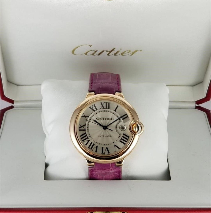 Cartier - ballon bleu- rose gold - homme